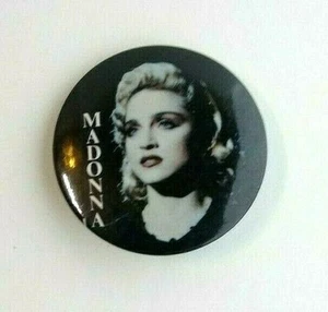 Madonna Vintage 1986 Licensed Badge Button Up Pin Unused Pinback Boy Toy Inc - Picture 1 of 4