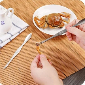 Stainless steel claws to eat crab seafood lobster crab pin stripping fruit fo-ml - Picture 1 of 6