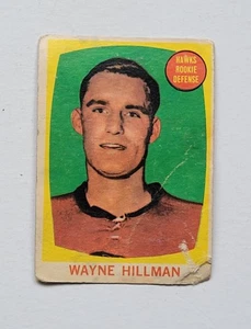 1961-62 Topps #38 Wayne Hillman RC - Foto 1 di 2