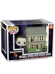 Spirit Halloween Michael Myers with House Funko Pop Figure Town New & Sealed #25 - Picture 1 of 5