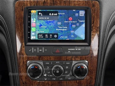 Rádio de carro estéreo Apple Carplay Android 14 para 2013-2017 Chevrolet Traverse GPS - Imagem 1 de 4