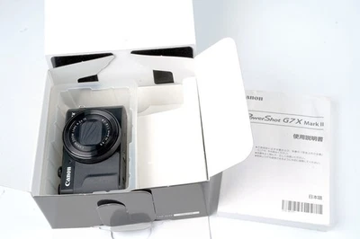 [Exc+++] Canon PowerShot G7 X Mark II ii 20.1MP Digital Camera JAPAN #2889-1A - Image 1 of 4