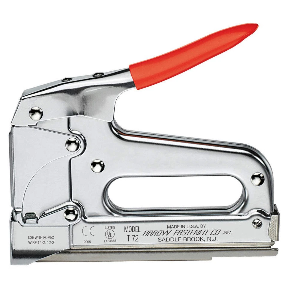 ARROW T72 Wire Cable Staple Gun,Manual,Professionl 3RAY3 - Image 1 of 1