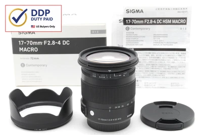 [MINT] SIGMA Contemporary 17-70mm F2.8-4 DC Macro OS HSM Lens for Canon JAPAN - Image 1 of 4