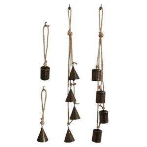 Guirnalda Campana Navidad Jingle Bell Guirnalda Retro Campana Cadena Hogar Jardín Acogedor - Imagen 1 de 5