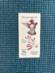 Scott #BK201: Hummingbirds MNH Booklet of 20. - Picture 1 of 1