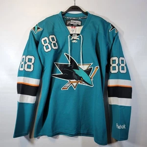 AUTÉNTICA CAMISETA REEBOK CCM SAN JOSE SHARKS NHL BRENT BURNS 88 CENTER ICE Talla 50 - Imagen 1 de 9