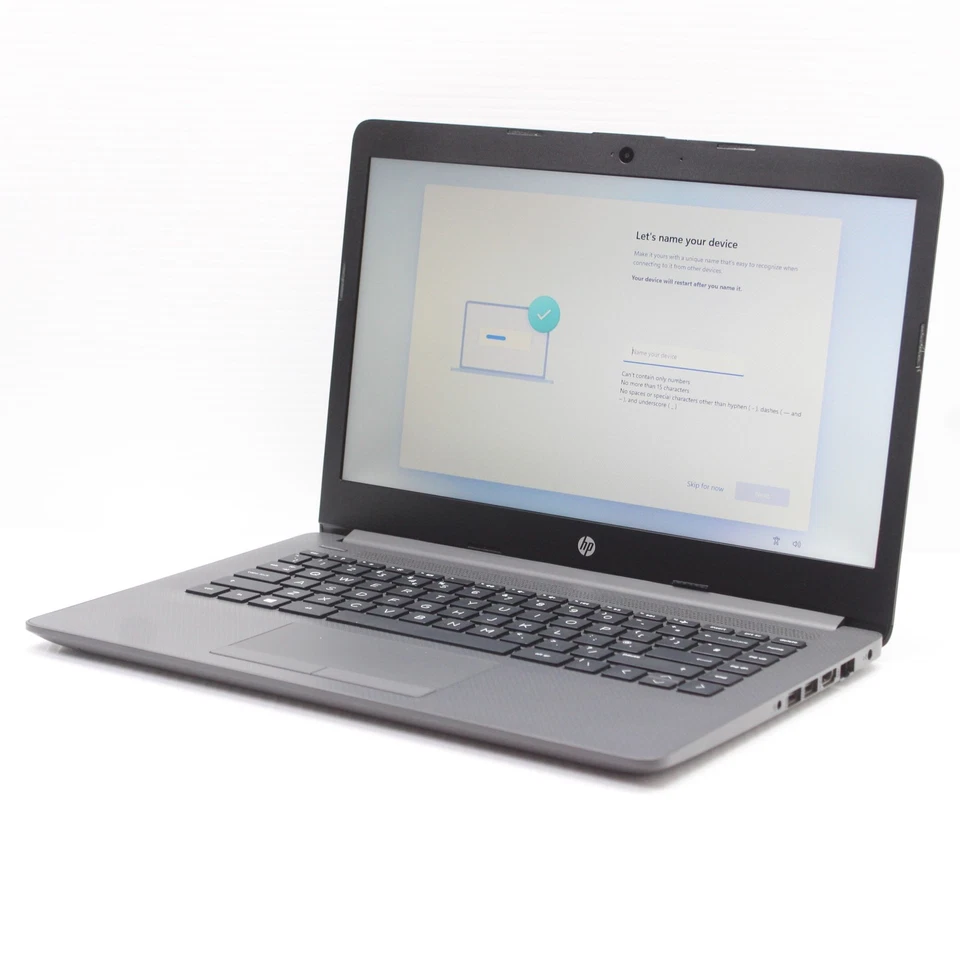 HP NoteBook 240 G7 14" Laptop Windows 11 Intel Celeron N4020 8GB RAM 128GB SSD - Image 1 of 4