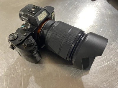 Sony Alpha A7 Mark II 24.3MP Digital Camera W/ Lens, Hood, Battery & Charger - Image 1 of 4