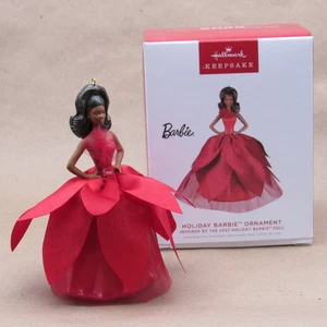 Hallmark Keepsake Ornament, Holiday Barbie 2022, Afroamerikanerin, 8. in Serie - Bild 1 von 14