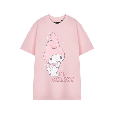 Hello Kitty Maglietta My Melody Maniche Corte Donna (NS8848) - Immagine 1 di 2