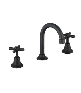 Mondella Matte Black Cadenza Curvy Chic Basin Mixer Tap 1/2 Turn WELS Watermark - Picture 1 of 3