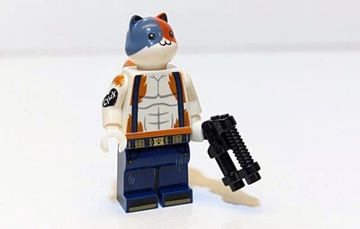 LEGO Fortnite Meowscles MINIFIGURE from 77073 Battle Bus, 2024 - Image 1 of 3
