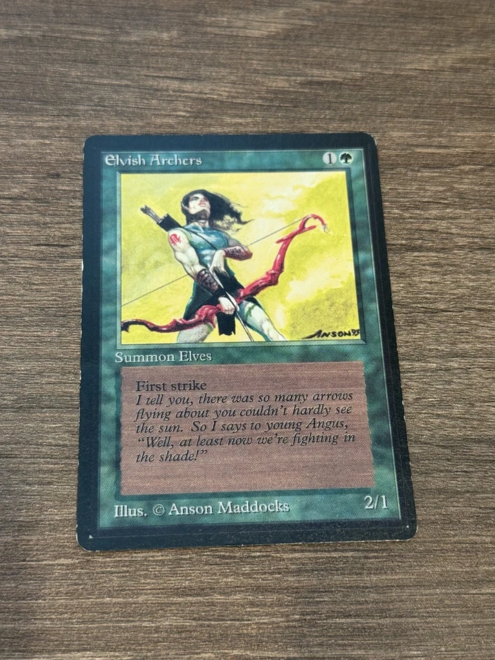 MTG Elvish Archers Beta Magic the Gathering MP+ - Image 1 of 2
