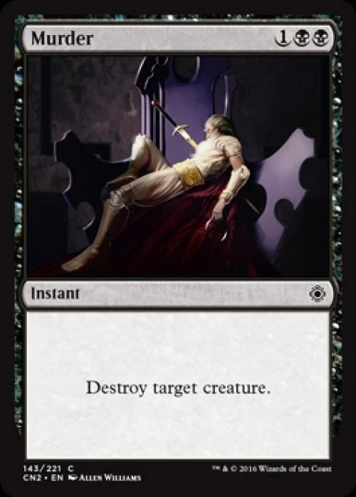 Murder - Near Mint MTG Conspiracy: Take the Crown - Image 1 of 1