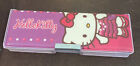 2013 Sanrio Double Sided Magnetic Hello Kitty Pencil Case Purple Vinyl New