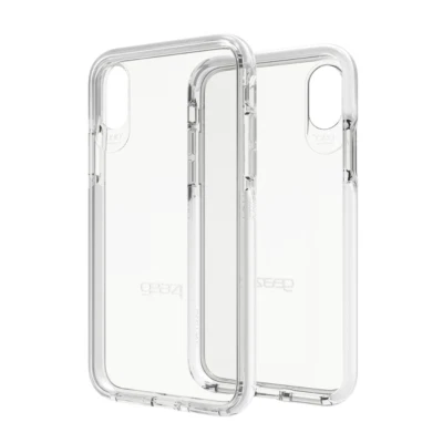Funda Gear4 Blanca Transparente para iPhone X XS Cubierta Trasera Máxima Protección contra Impactos Foto 1 de 4