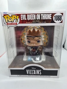 Large Disney Villains Evil Queen on Throne Deluxe Pop! Vinyl Figure #1088 New 6' - Picture 1 of 7