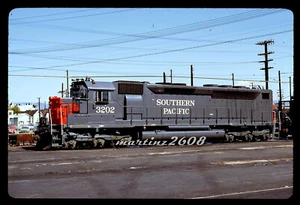(W) ORIG TRAIN SLIDE-SOUTHERN PACIFIC (SP) 3202 ROSTER - Picture 1 of 1