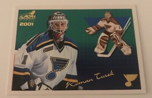 NHL Card, Roman Turek, Pacific Aurora 2000-01, Blues