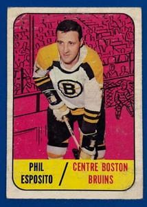 1967-68 Topps #32 PHIL ESPOSITO * See Pics for Condition Poor * Back - Picture 1 of 5