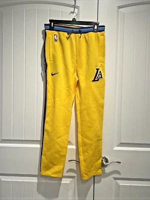 Therma Flex Youth Pants SZ Large Nike Los Angeles Lakers NBA 21/22 City Edition - Image 1 of 4