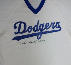 Dodgers Walter "Walt" Alston Autographed White Jersey "Smokey" PSA/DNA #W07513 - Picture 1 of 6