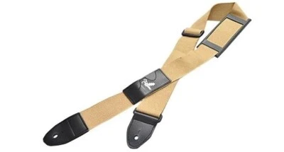 Correia de guitarra oficial "TAKAMINE" / TGS1 CA (camelo) / Largura: cerca de 5cm - Imagem 1 de 4