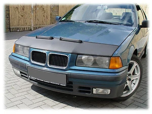 CAR HOOD BONNET BRA fit BMW 3 E36 1990-2000 NOSE FRONT END MASK BRA DE CAPOT - Imagen 1 de 2