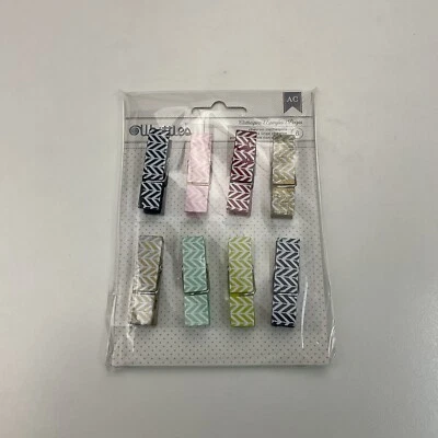 Pinzas para ropa American Crafts Whittles Chevron - PAQUETE DE 3 Foto 1 de 2