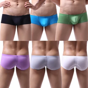 Calzoncillos boxer transpirables sexy cómodos mini calzoncillos para hombre - Imagen 1 de 86