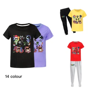 Dandy's World Medium Large Children's Short Sleeve T-shirt T-shirt Trousers  Hot - Bild 1 von 50