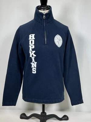 Johns Hopkins Medical School 1/4 Cremallera Manga Larga Azul Sudadera Para Mujer MEDIANA Foto 1 de 4