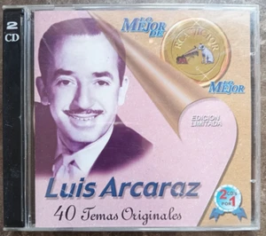 LUIS ALCARAZ - 40 TEMAS ORIGINALES - 2000 MEXICAN DOUBLE CD ALBUM, JAZZ - Picture 1 of 4