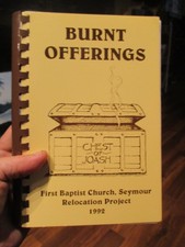 First Baptist Church Seymour Tn deslocalização Project 1992 Burnt Offerings Livro De Receitas