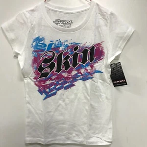 Skin Industries Children Girl's T-Shirt "Abstract" -- Black - Picture 1 of 1