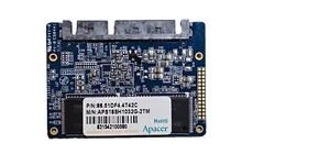 New Apacer APS18SH1032G-2TM 1.8" 32GB Half Slim MLC ECC SSD, Industrial, MO-297 - Picture 1 of 3