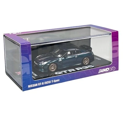 INNO64 - Nissan GT-R (R35) T-Spec, midnight purple - IN64-R35TS-MP - 1:64