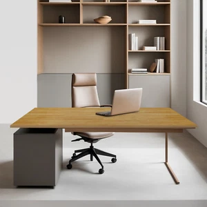 Mesa de madera contrachapada, encimera rectangular, encimera ajustable 60*180*3,5 cm - Imagen 1 de 20