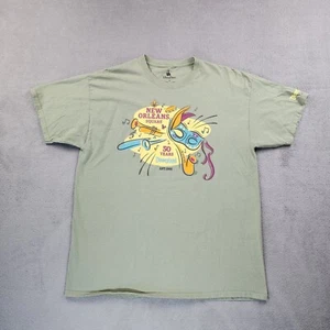 Disney Parks Shirt Mens XL Green New Orleans Square 50 Years Graphic Print - Picture 1 of 11