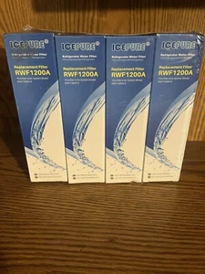 Filtro de agua para refrigerador ICEPURE RWF1200A (paquete de 4, nuevo) - Imagen 1 de 4