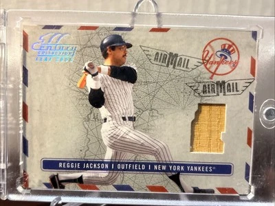2005 Leaf Century Collection Air Mail Bats #194/250 Reggie Jackson - Image 1 of 4