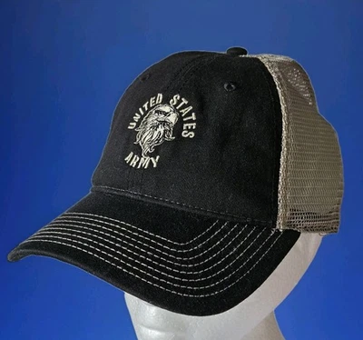 Gorra de camioneros bordada con cierre a presión del ejército de Estados Unidos The Game Foto 1 de 4