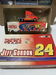 RARE* JEFF GORDON #24 DUPONT 200th ANNIVERSARY 2002 1/64 Diecast Nascar Hauler - Picture 1 of 10