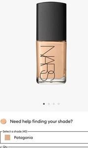 Nars Sheer Glow Foundation Patagonia 30ml Brand New in Box - Picture 1 of 5