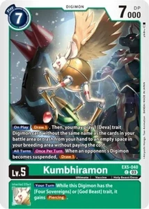 Kumbhiramon - EX5-040 - C - Animal Colosseum #EX5-040 Digimon TCG - Picture 1 of 1