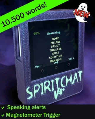SPIRIT BOX! SpiritChat V4+ Paranormal ghost ITC device alterative to Ovilus - Image 1 of 3