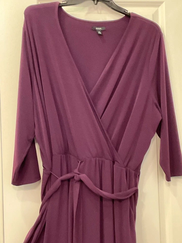 Комбинезон Alfani с баклажанами размер 3X - Изображение 1 из 3