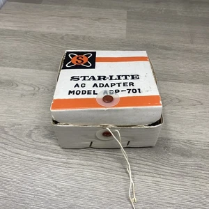 STAR-LITE AC Adapter Model ADP-701 Old Stock - Afbeelding 1 van 4