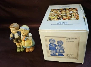 Hummel We Congratulate Figurine Goebel W Germany boy & girl #214E W/box - Picture 1 of 10